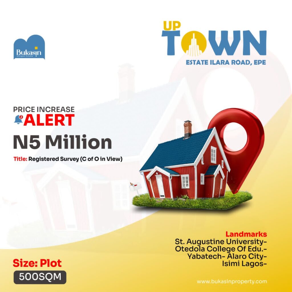 uptown estaste ilara epe: Land for sale
