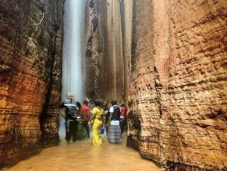 awhum waterfall: top hangout spots in Enugu