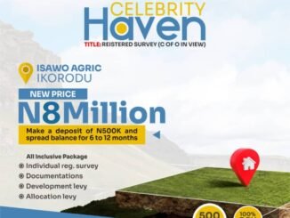 celebrity haven, ikorodu