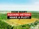 How Many Square Meters Make a Plot