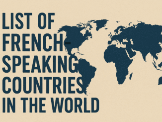 List of French-Speaking Countries