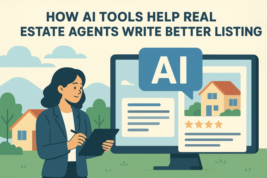 How AI Tools Help Real Estate Agents Write Better Listings