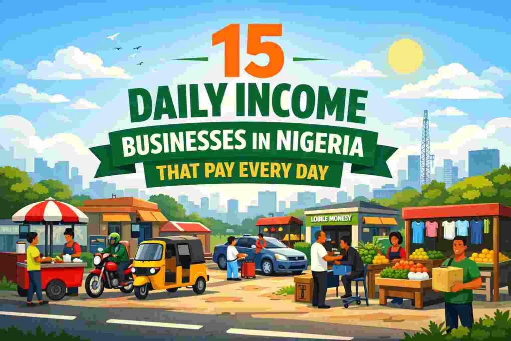 Daily Income Businesses in Nigeria That Pay Every Day