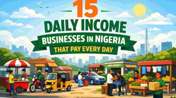 Daily Income Businesses in Nigeria That Pay Every Day