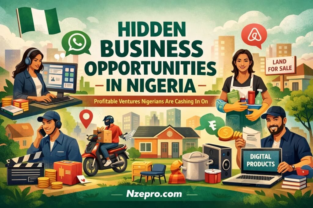 10 Hidden Business Opportunities in Nigeria People Are Quietly Making Money From Hidden Business Opportunities in Nigeria