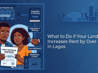 My Lagos Landlord Just Increased My Rent by 50% What Do I Do